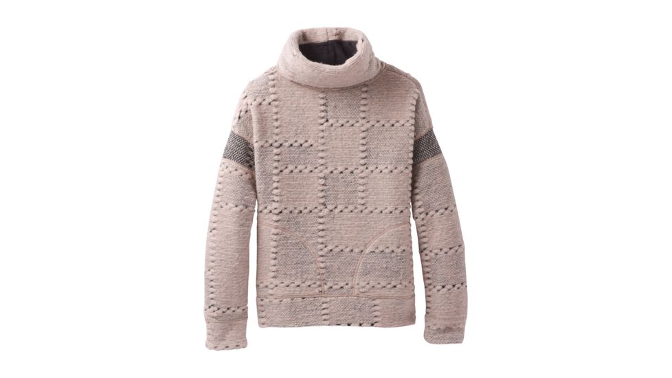prAna Crestland Pullover - Womens, Khaki Rose, Medium, W23180548-KHRO-M