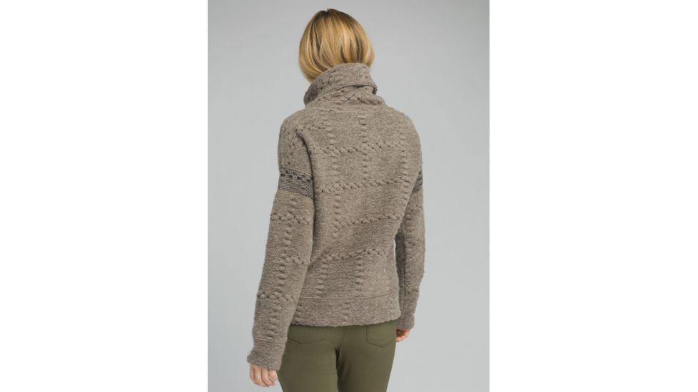 prAna Crestland Pullover - Womens, Mud Heather, Medium, W23180548-MUHT-M