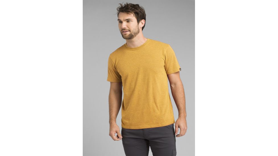 prAna Crew, Marigold Heather, XSmall, M1CREW114 -715-XS