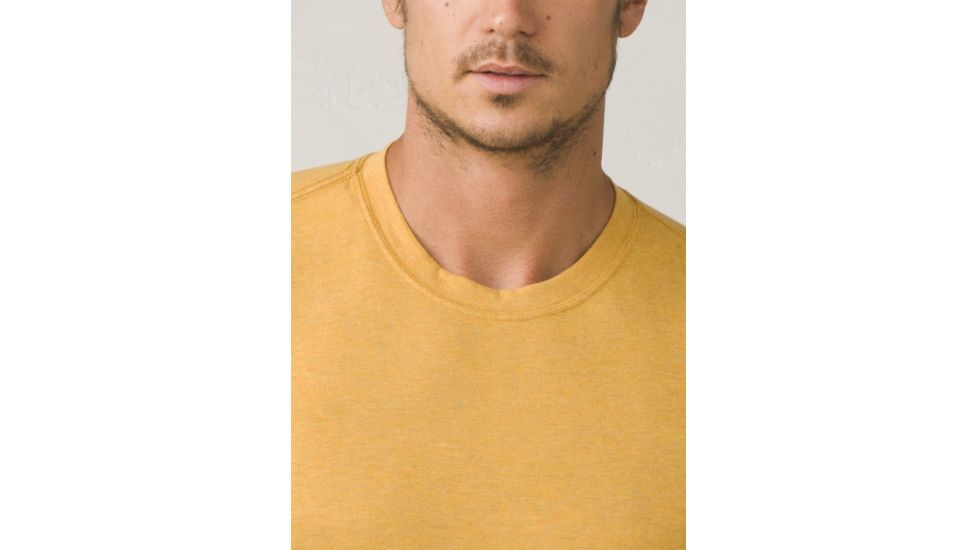 prAna Crew, Marigold Heather, XSmall, M1CREW114 -715-XS