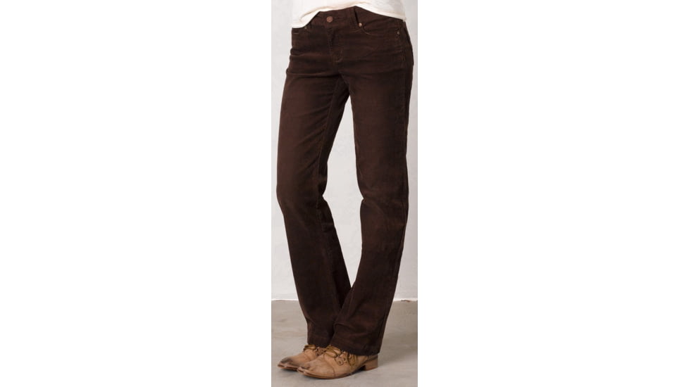 prAna Crossing Cord Pant - Women's-Espresso-Long Inseam-0