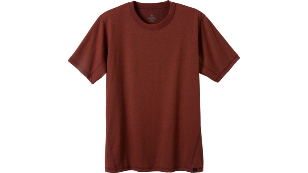 prAna Crux Crew T-Shirt - Men's-Raisin-X-Large