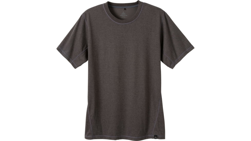 prAna Crux Crew T-Shirt - Men's-Gravel-Large