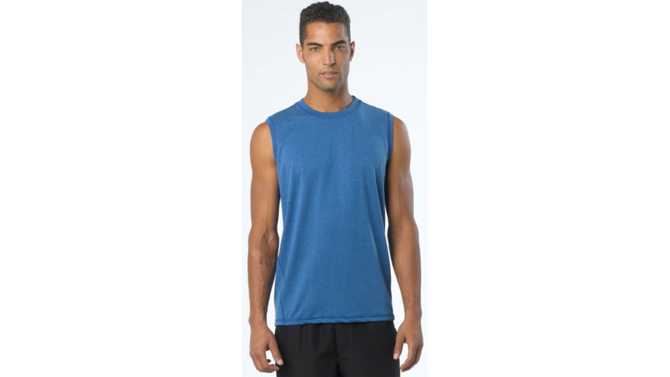 prAna Crux Sleeveless Shirt - Men's-Sapphire-Small