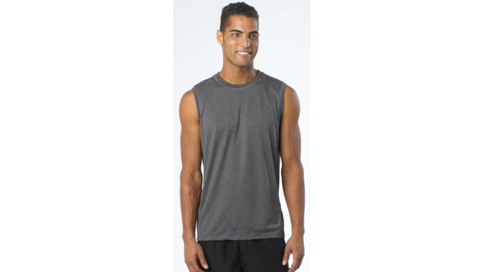 prAna Crux Sleeveless Shirt - Men's-Gravel-Small