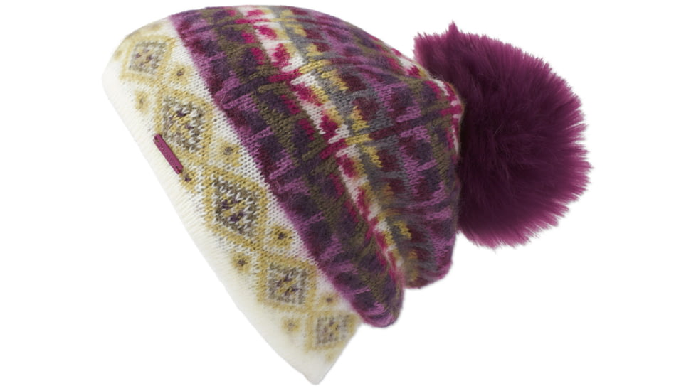 prAna Cubic Beanie - Women's-Sangria-One Size