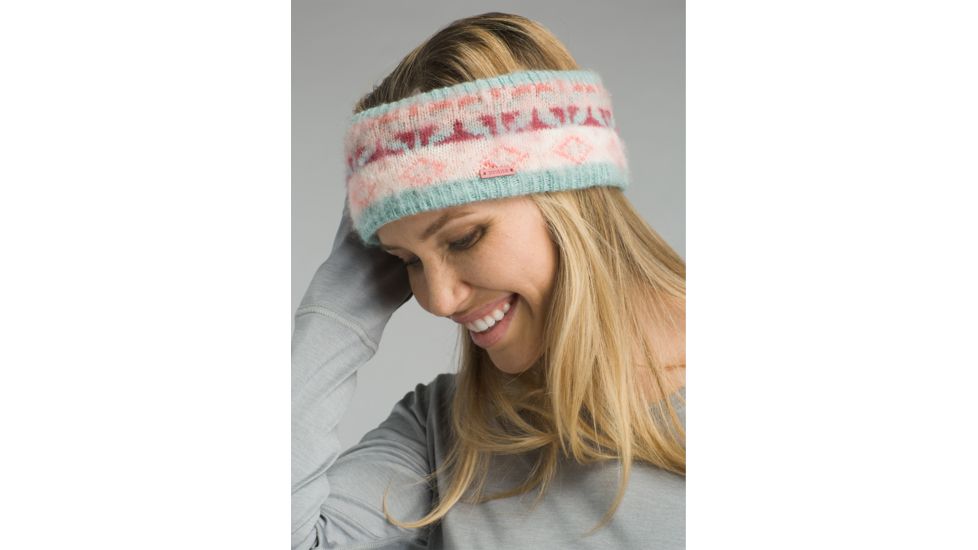 prAna Cubic Headband, Rhubarb, One Size, U53181612-RHU-O/S
