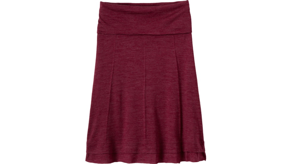 Daphne Skirt - Womens-Plum Red-Small
