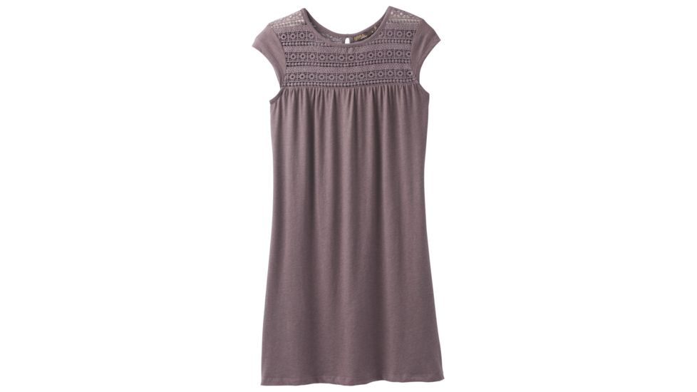 prAna Day Dream Dress Womens, Volcanic Plum, Medium, W31180356-VOPL-M