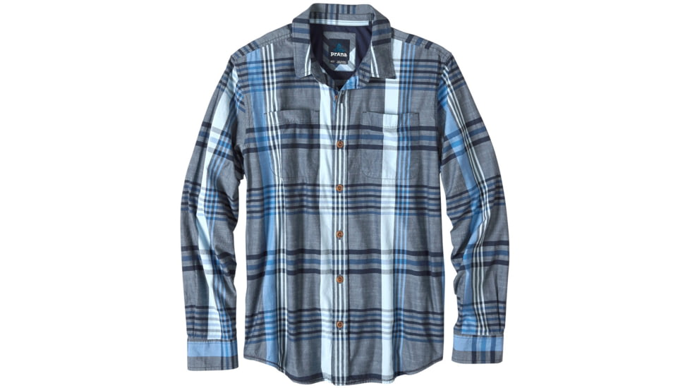 prAna Delaney Flannel Shirt - Men's-Nautical-Small