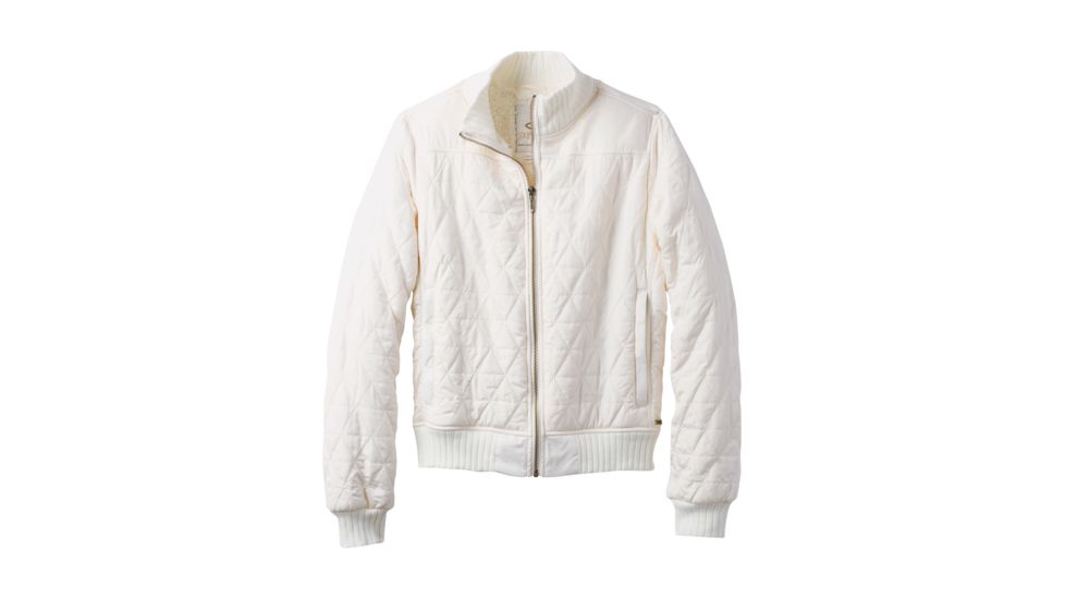 prAna Diva Bomber Jacket - Women's, Bone, XSmall, W23170446-BON-XS