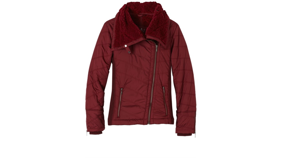 prAna Diva Jacket - Women's-Burgundy-X-Small