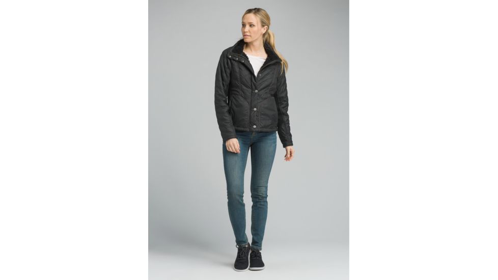 prAna Diva Jacket - Womens, Black, Small, W23180561-BLK-S