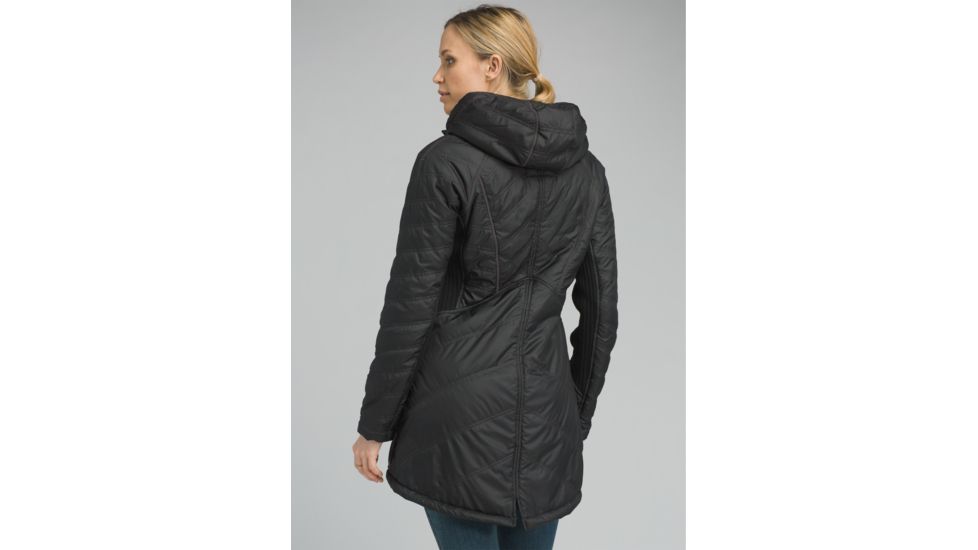 prAna Diva Long Jacket - Womens, Black, XSmall, W23180562-BLK-XS