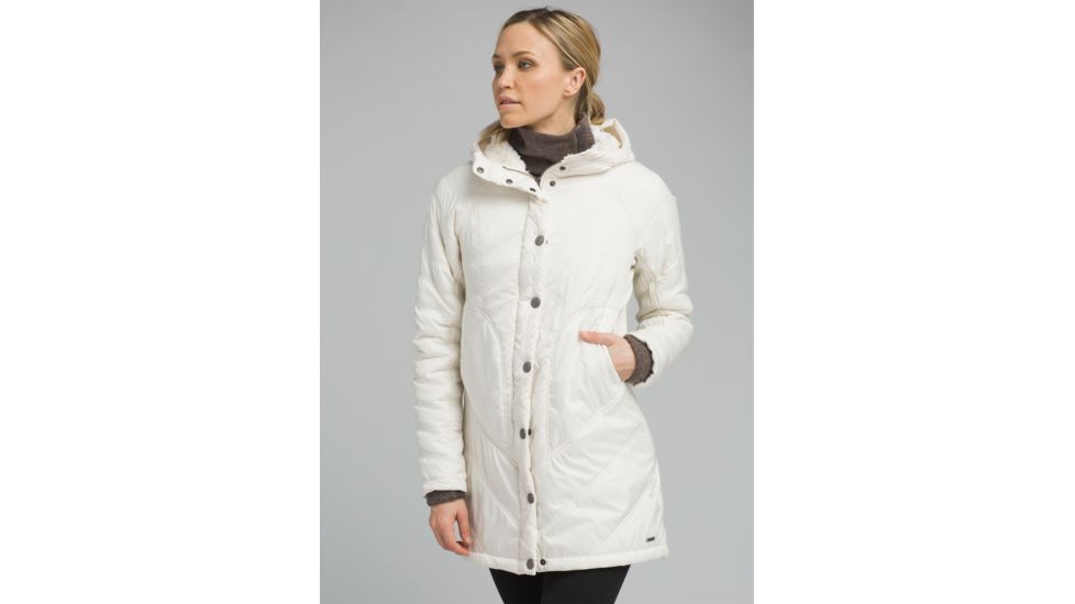 prAna Diva Long Jacket - Women's, Bone, XSmall, W23180562-BON-XS