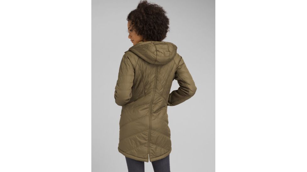 prAna Diva Long Jacket - Womens, Slate Green, Medium, W23180562-SLGR-M
