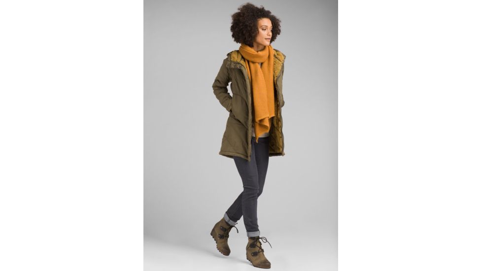 prAna Diva Long Jacket - Womens, Slate Green, Medium, W23180562-SLGR-M