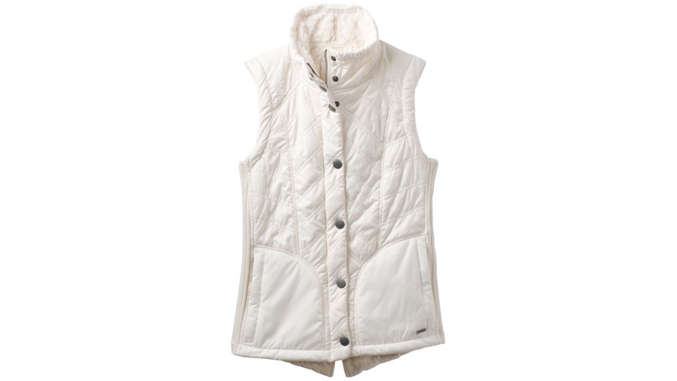 prAna Diva Vest, Snap Button Closure - Womens, Bone, XSmall, W13180560-BON-XS