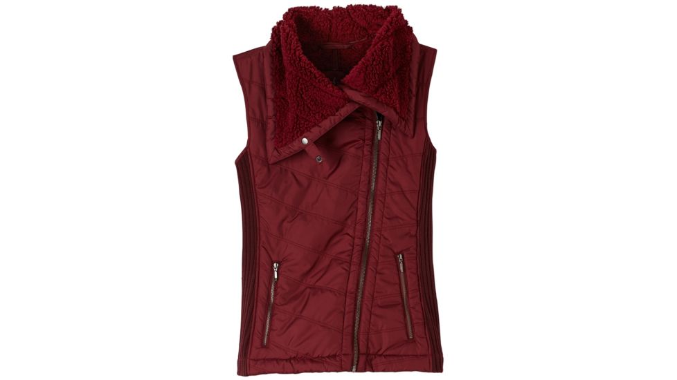 prAna Diva Vest - Women's-Burgundy-X-Large