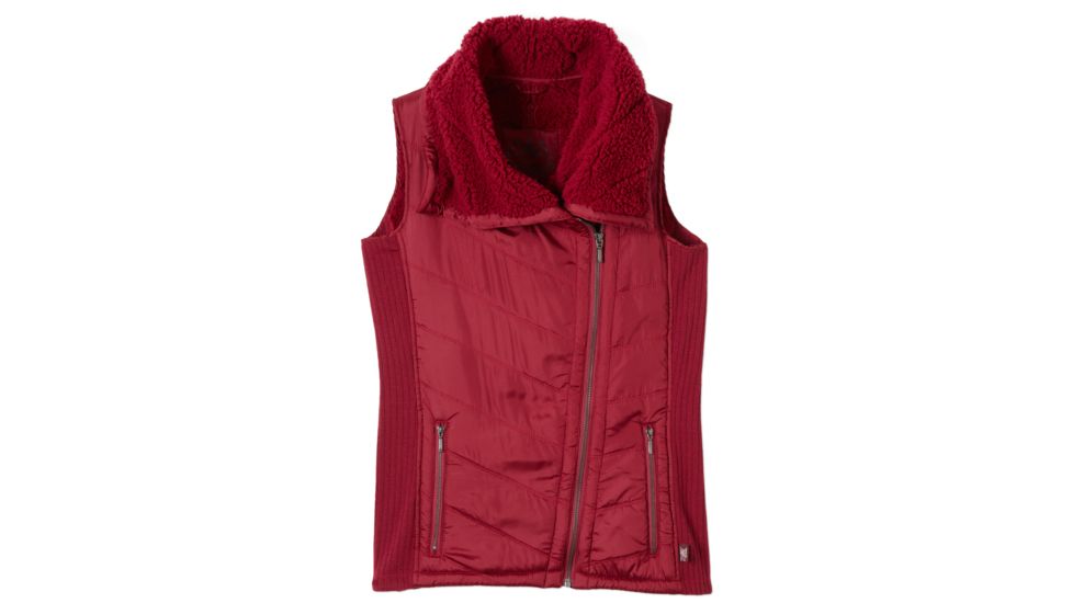 prAna Diva Vest - Women's-Plum Red-Medium