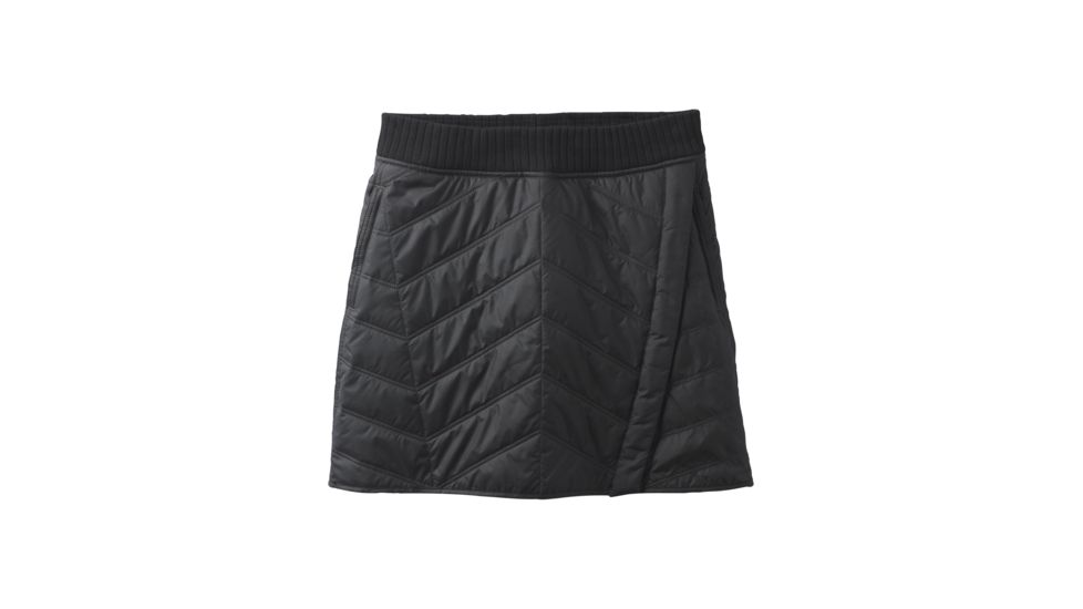 prAna Diva Wrap Skirt - Womens, Black, Large, W33180511-BLK-L