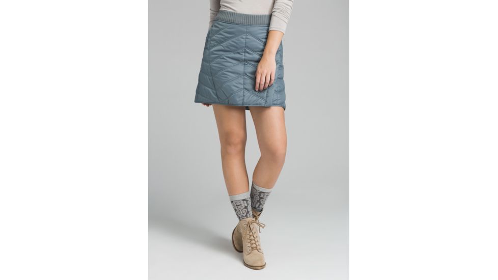 prAna Diva Wrap Skirt - Women's, Weathered Blue, Medium, W33180511-WEBL-M
