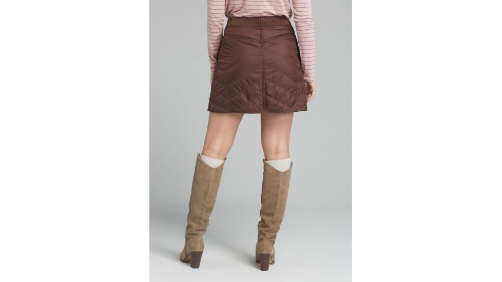 prAna Diva Wrap Skirt - Womens, Wedged Wood, Medium, W33180511-WDWO-M