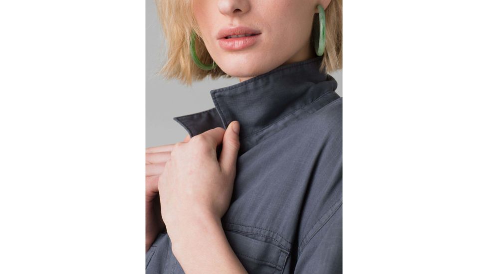 prAna Doryan Dress - Womens, Chalkboard, Small, W31202009-CHBD-S