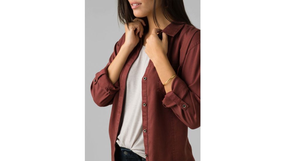 prAna Doryan Dress - Womens, Vino, Small, W31202009-VINO-S