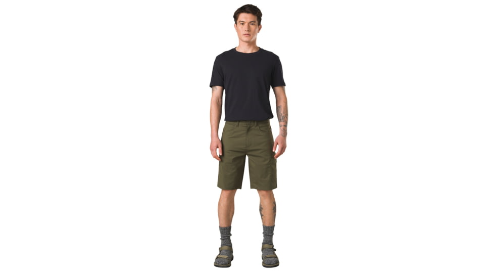 prAna Double Peak Short - Mens, Cargo Green, 34, 195964135094