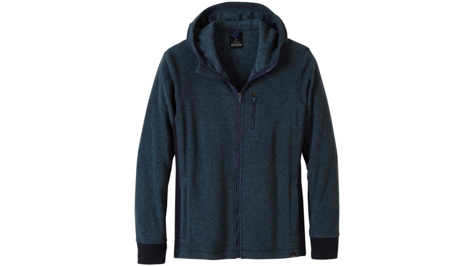 prAna Drey Full Zip Jacket - Men's -Blue Ash-Large