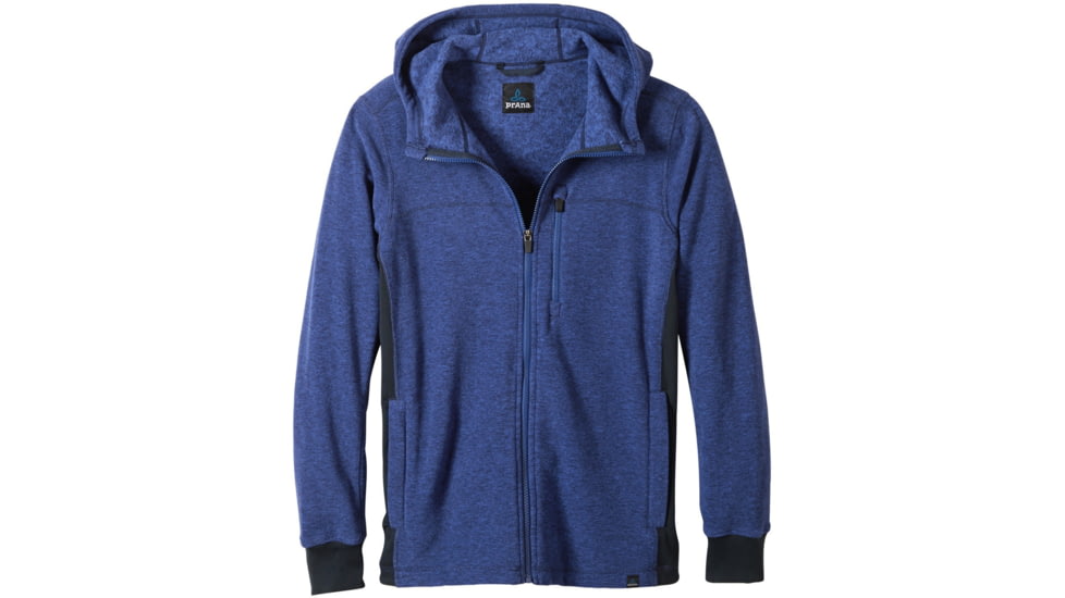 prAna Drey Full Zip Jacket - Men's -Sail Blue-Medium