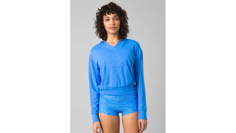 prAna Eileen Hoodie - Womens, Clear Sky, Small, 1968261-400-S