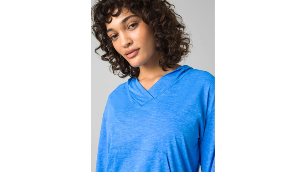 prAna Eileen Hoodie - Womens, Clear Sky, Small, 1968261-400-S