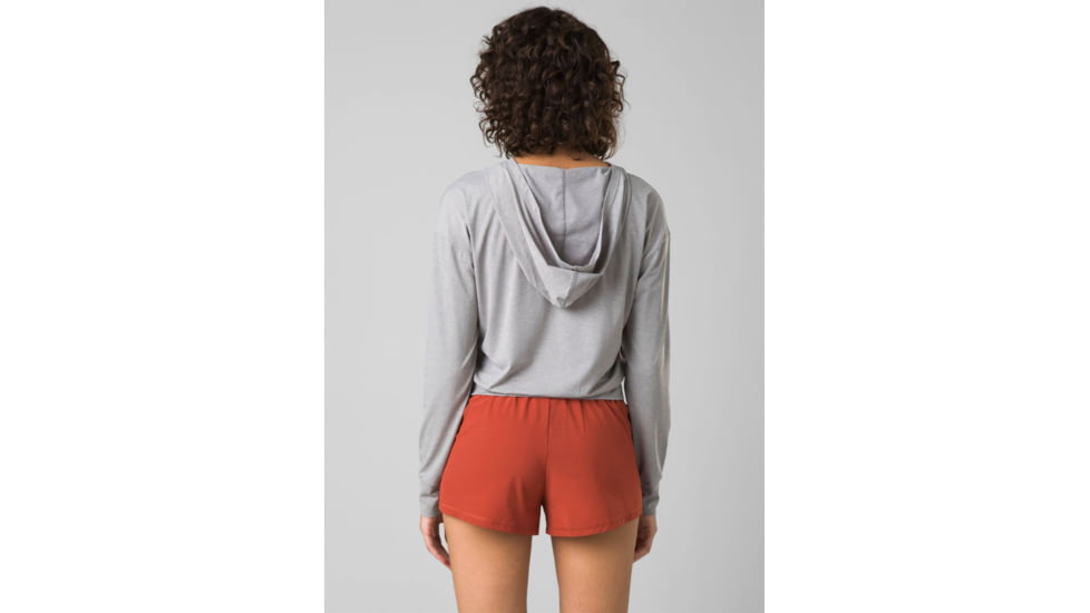 prAna Eileen Hoodie - Womens, Heather Grey, Large, 1968261-020-L