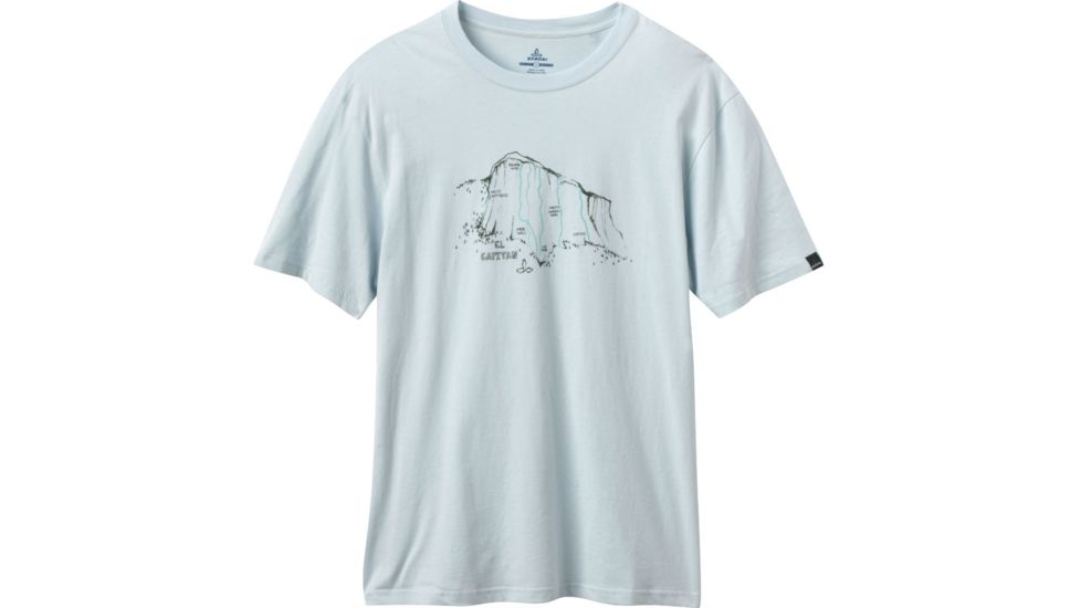 prAna El Capitan T-Shirt - Men's-Light Blue-Small