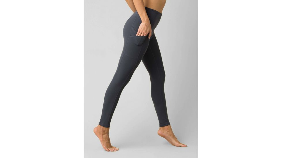 prAna Electa Legging - Womens, Coal, Medium, W41190920-COAL-M