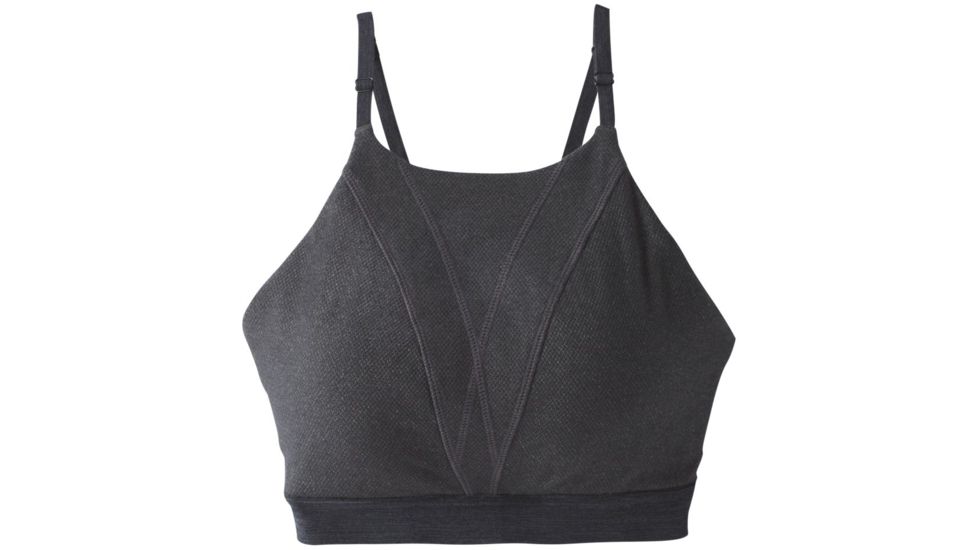 prAna Elisha Bra - Womens, Black, Extra Small, W13190922-BLK-XS