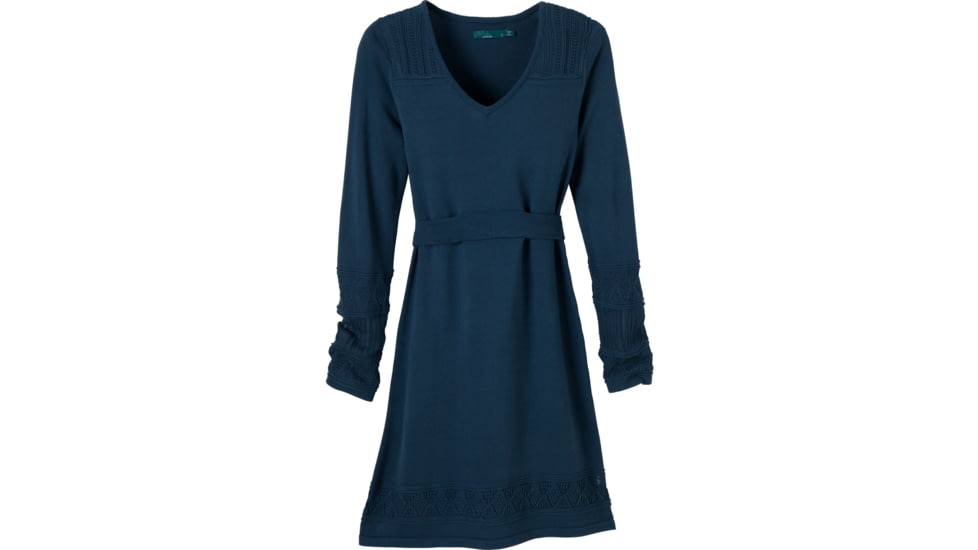 prAna Ella Sweater Dress - Women's-Blue Ridge-X-Small
