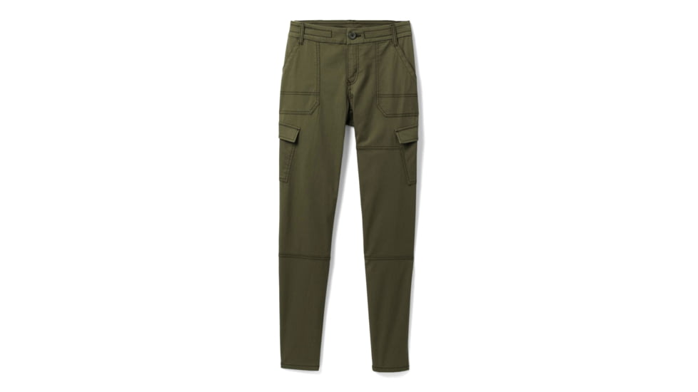 prAna Elle Cargo Pant - Womens, Cargo Green, 4, 1968351-300-RG-4