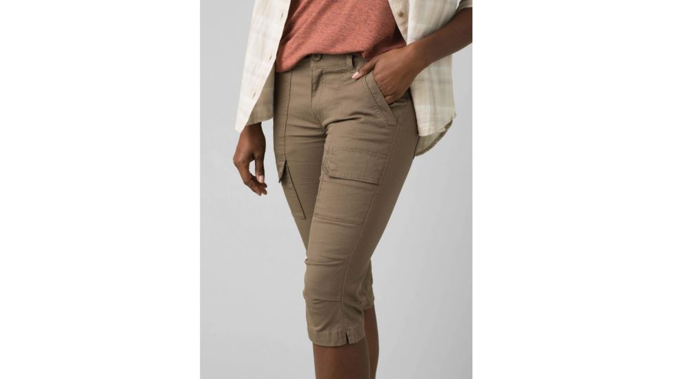 prAna Elle Knicker Capri - Womens, Mud, 6, W41202012-MUD-6