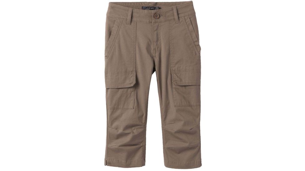 prAna Elle Knicker Capri - Womens, Mud, 6, W41202012-MUD-6
