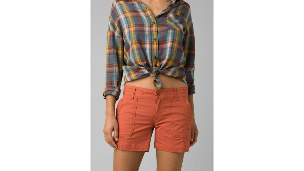 prAna Elle Short - Womens, Liqueur, 6, 5 in, 5 in, W3120RG42-LIQ-6