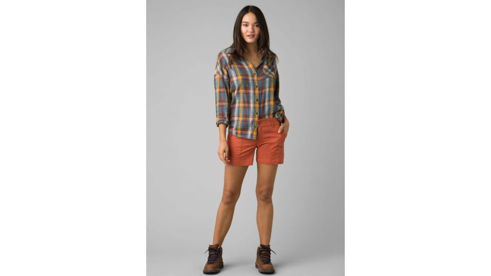 prAna Elle Short - Womens, Liqueur, 6, 5 in, 5 in, W3120RG42-LIQ-6