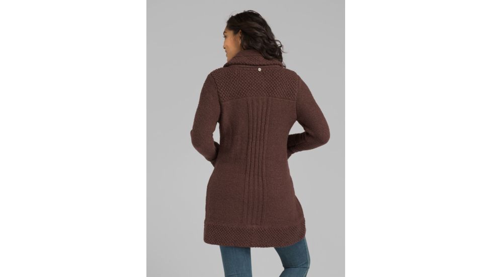 prAna Elsin Sweater Coat - Womens, Cocoa, Large, W23180540-COA-L