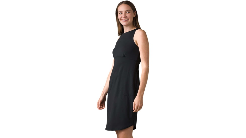 prAna Emerald Lake Dress - Womens, Black, S, 1968641-001-S