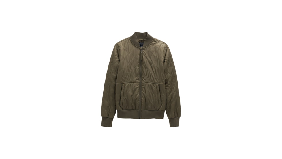 prAna Esla Bomber Jacket - Womens, Slate Green, Large, 1968741-300-L