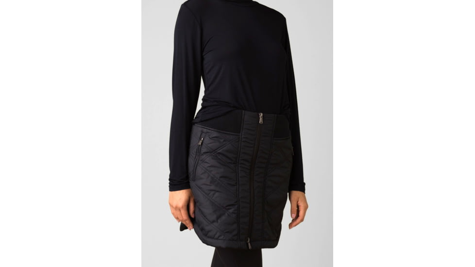 prAna Esla Skirt - Women's, Medium, Black, 1963521-001-M