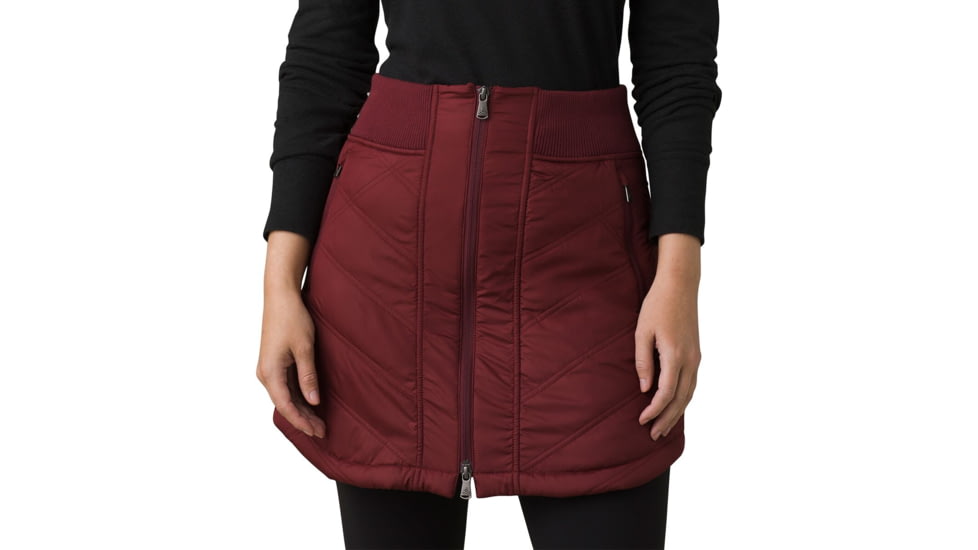 prAna Esla Skirt - Women's, Small, Maroon, 1963521-600-S