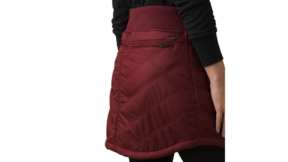prAna Esla Skirt - Women's, Small, Maroon, 1963521-600-S